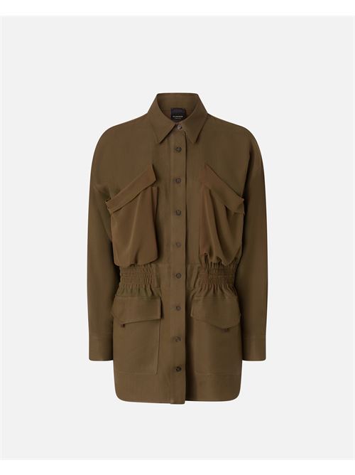 ジャケット PINKO Women Jackets 105017 A2I9S1C Green CLOTHING LIGHT JACKET PINKO 105017 A2I9/S1C